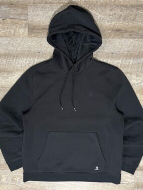 Y2K Element Skateboards Hoodie Men's M Black Pullover Drawstring Embroidered